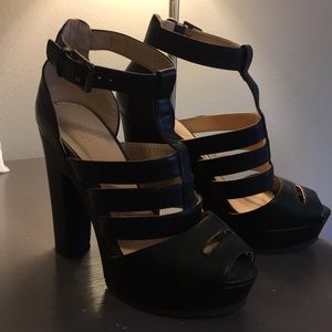 beau + ashe sexy platform heels